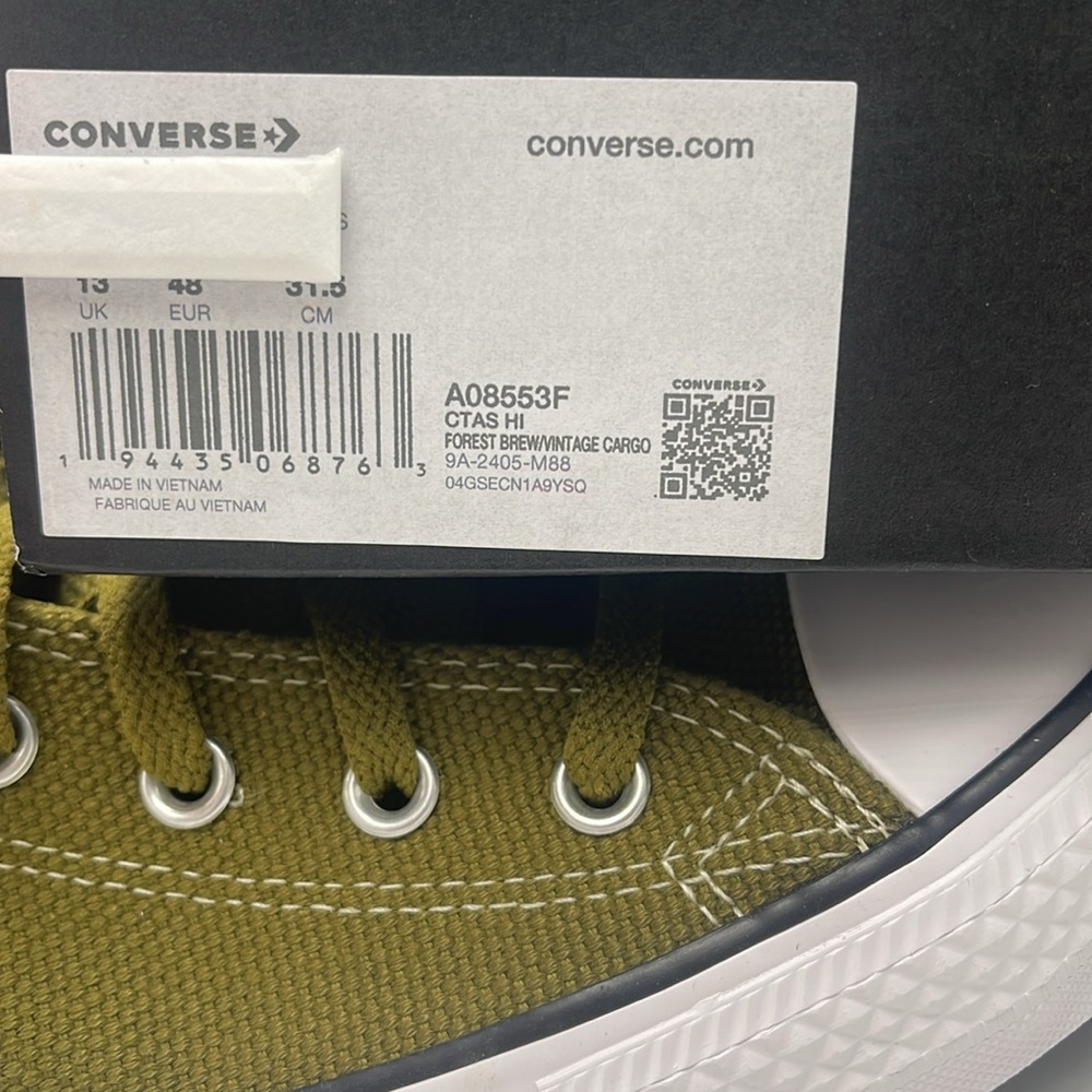 Converse Men’s Cls High-Tops A08553F
CTAS HI
FOREST BREVINTAGE CARGO 5
Sneakers - Picture 16 of 16